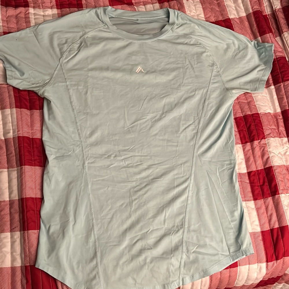 Alphalete Baby Blue Shirt